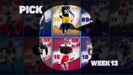 Скачать видео: NFL Pick Six - Week 13