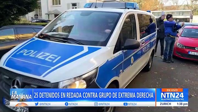 Detienen a un grupo de ultraderechistas sospechosos de planear un ataque contra el Parlamento de Alemania