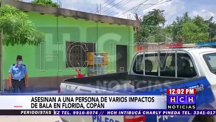 Interceptan y matan a joven en Florida, Copán