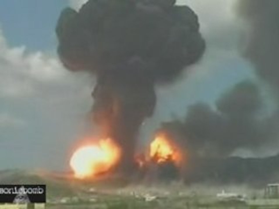 Albanian Weapon Dump Blast