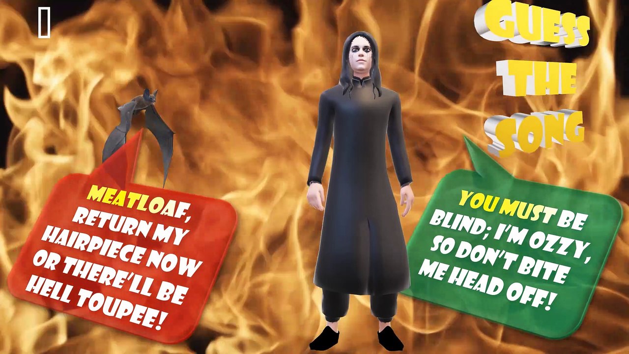 Guess MEAT LOAF'S Thrice-Released Hit Song From This Funny Animation!