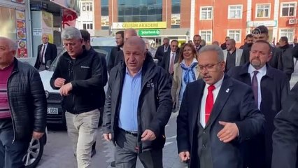 Zafer Partisi Genel Başkanı Özdağ, Kırşehir'de ziyaretlerde bulundu
