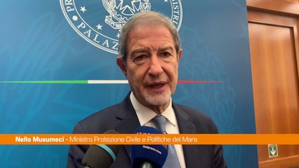 Protezione Civile, Musumeci "Sicurezza del territorio è una priorità"
