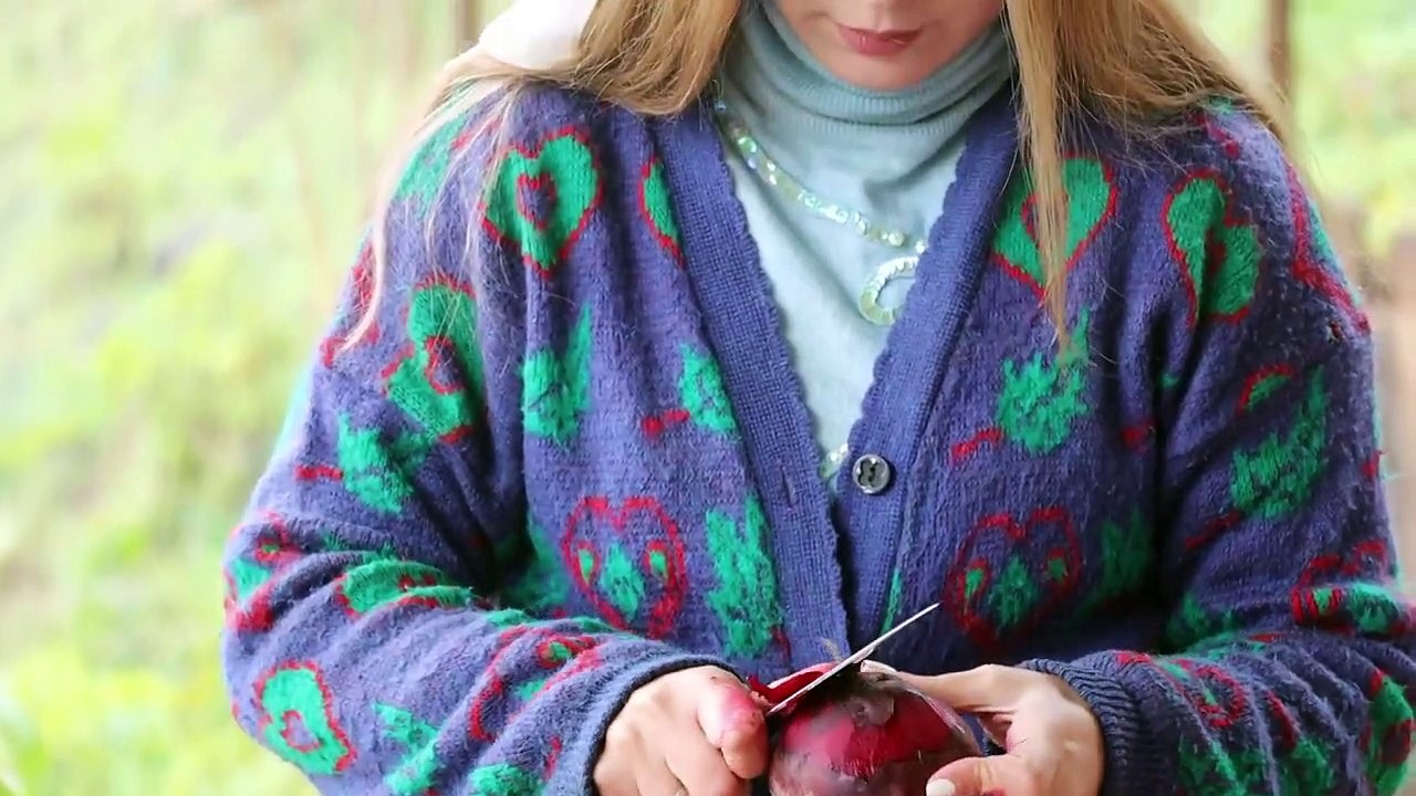 How to prepare Techin chicken with labo salad on a snowy autumn day!