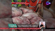 P63-M halaga ng misdeclared frozen meat mula Hong Kong at China, nasabat sa Manila International Container Port | SONA