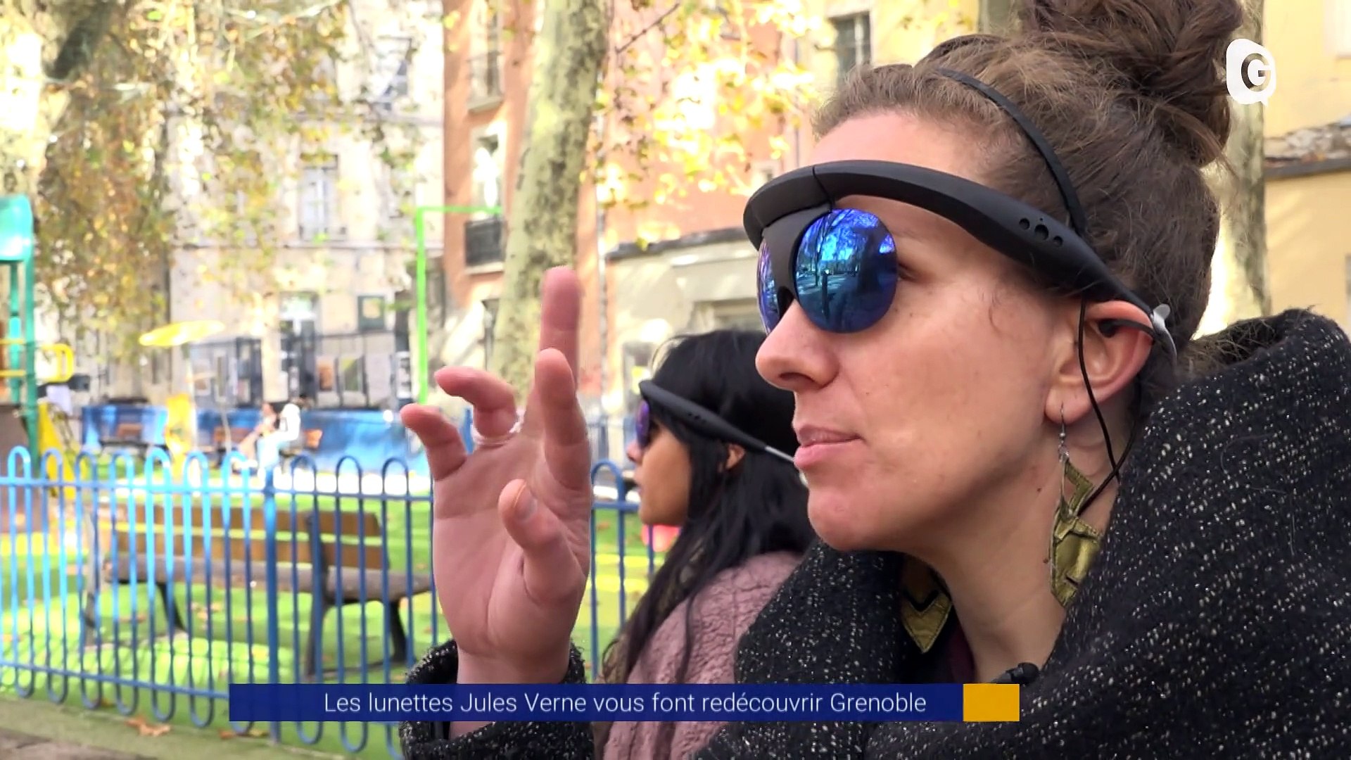 Reportage - Les lunettes Jules Verne vous font redécouvrir Grenoble - Vidéo  Dailymotion