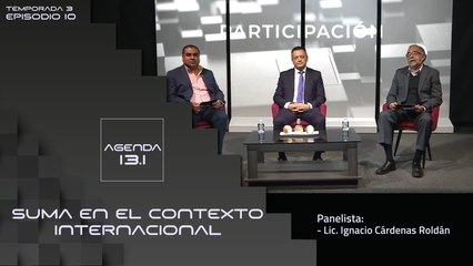 T3 Ep. 10 - Agenda 13.1 | SUMA en el contexto internacional.