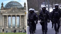 Projet d'attentat sur le parlement allemand: 25 arrestations de membres des 
