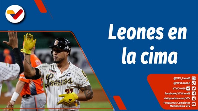 Deportes VTV | Leones del Caracas comanda ante Caribes de Anzoátegui 6-5