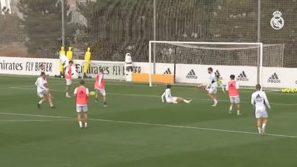 Nuevo entrenamiento en Valdebebas
