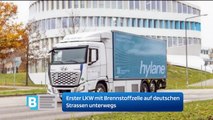 Erster LKW mit Brennstoffzelle auf deutschen Strassen unterwegs