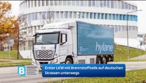 Erster LKW mit Brennstoffzelle auf deutschen Strassen unterwegs