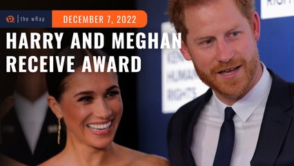 Harry and Meghan accept ‘Ripple of Hope’ human rights award