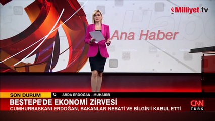 Beştepe'de EYT toplantısı! Cumhurbaşkanı Erdoğan iki bakanı kabul etti