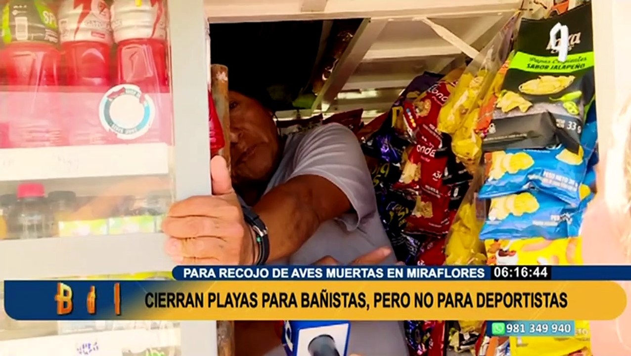 Alcalde de Miraflores sobre acceso a playas: "restricción es para bañistas, pero no de surfistas"