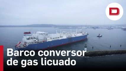 «Neptune», el primer barco para convertir gas natural licuado a estado gaseoso