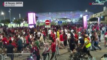 Watch: Moroccans celebrate historic World Cup win against Spain