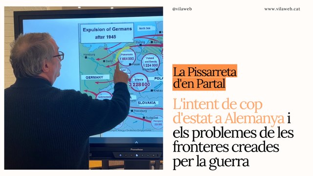 La Pissarreta d'en Partal: L'intent de cop d'estat a Alemanya i els problemes de les fronteres creades per la guerra