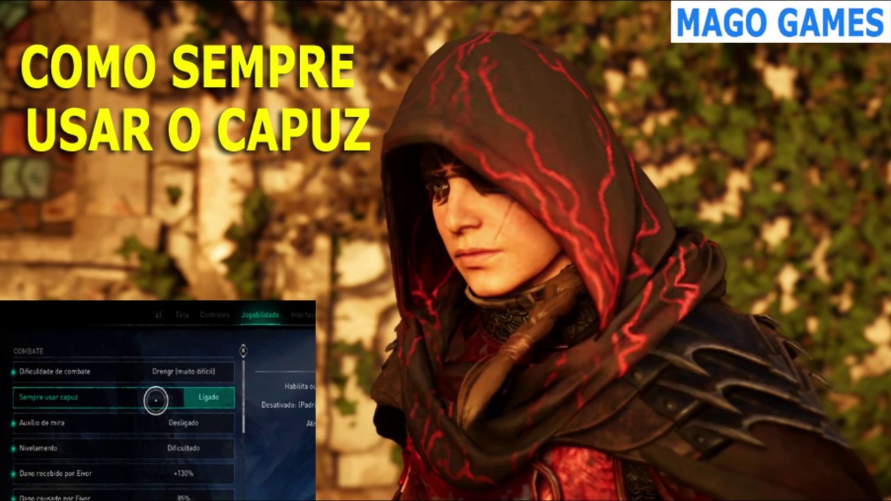 Assassin's Creed Valhalla - Como Sempre Usar o Capuz