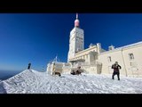 Découvrez nos images enneigées au sommet du Mont Ventoux