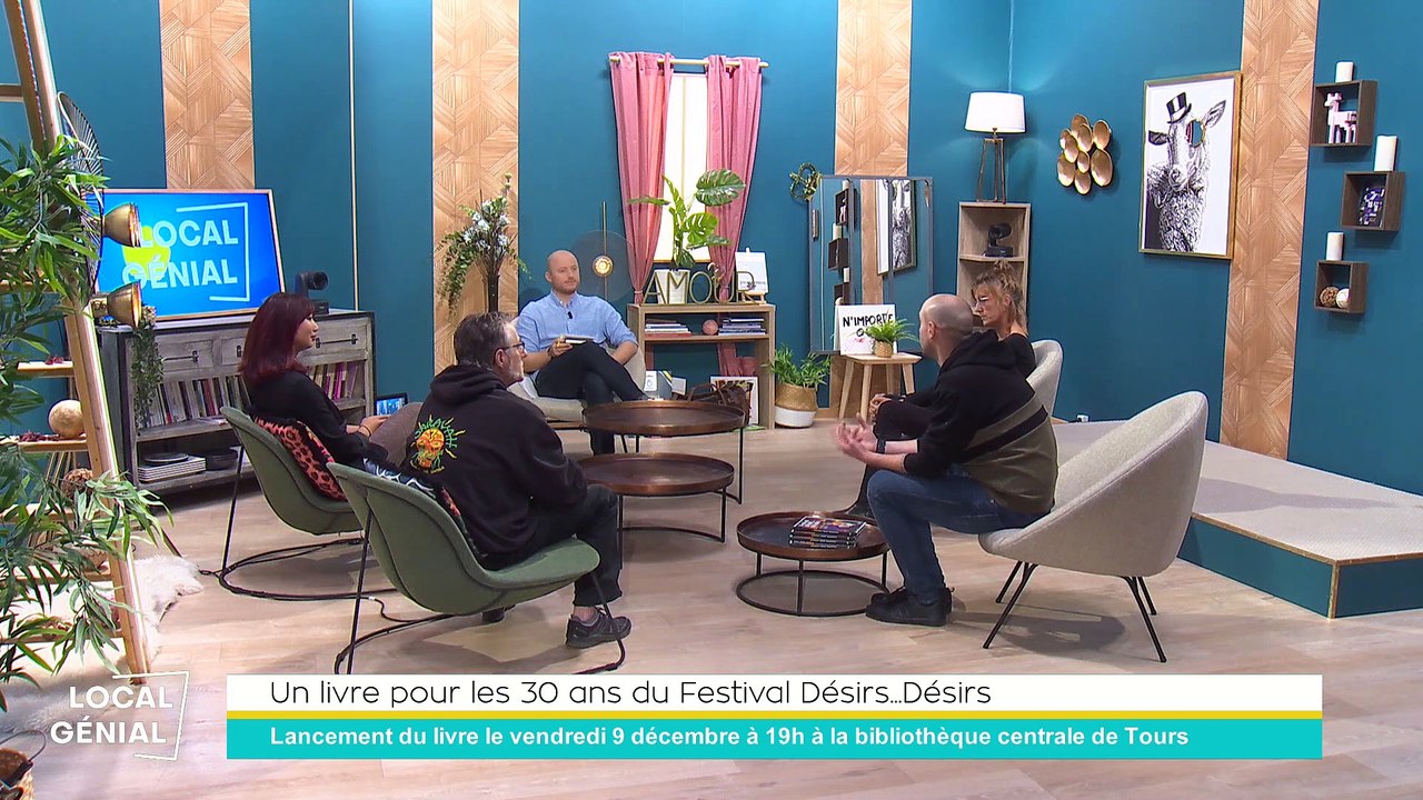 Local Génial - 07/12/2022 - Un livre pour les 30 ans du festival Désir... Désirs