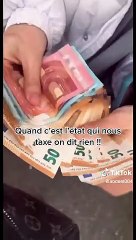 Il vient se servir aux restos du coeur avec les poches pleines de billets