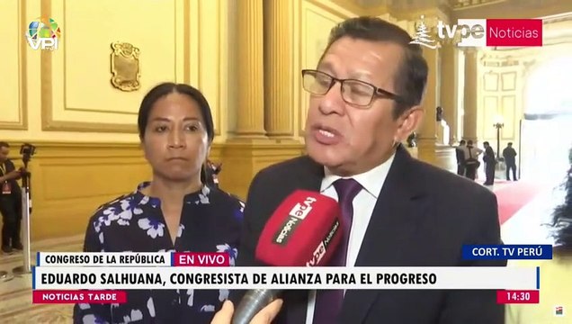 En Vivo Congreso de Perú debate moción de vacancia contra Pedro Castillo - 07Dic @VPItv