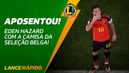 Eden Hazard se Aposenta da Seleção Belga após Terceira Copa 🌍