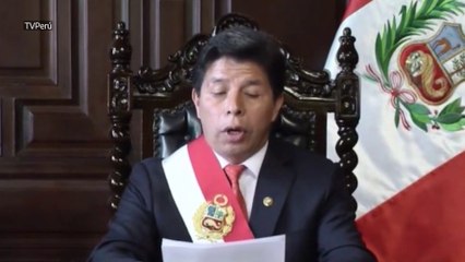 Pedro Castillo disuelve el Congreso de Perú e instaura un Gobierno de excepción