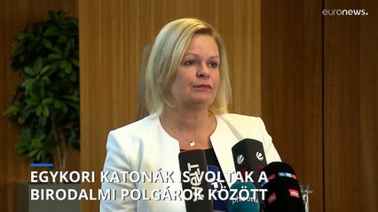 Egy bírót és leszerelt katonákat is letartóztattak Németországban