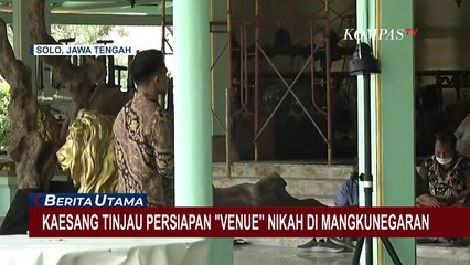 Putra Bungsu Jokowi, Kaesang Pangarep Tinjau Persiapan Tempat Nikah di Mangkunegaran