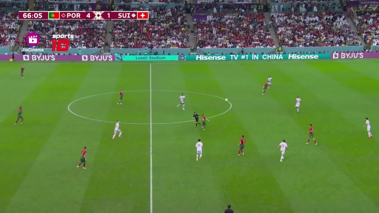 Match Highlights | Portugal 6-1 Switzerland | FIFA World Cup Qatar 2022 | Football Highlights | Sports World