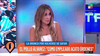 El enojo de El Trece con el Pollo Álvarez.