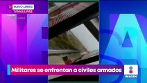 Militares se enfrentan a civiles armados en Nuevo Laredo; hay siete muertos