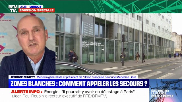 'Normalement ça devrait bien se passer', ça n'a pas sa place dans la santé , estime le médecin Jérôme Marty