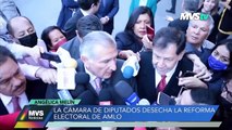 Cámara de diputados de madrugada y en fast track aprueban Plan B de Reforma Electoral - MVS Noticias 7 dic 2022