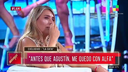 Nazarena Vélez disparó contra Agustín de Gran Hermano.