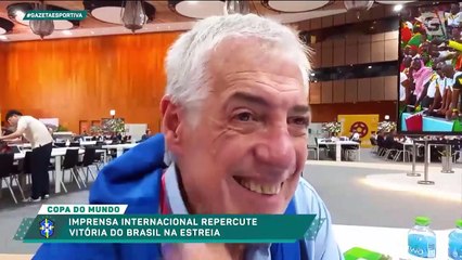 Direto do Catar, confira repercussão da vitória do Brasil entre jornalistas estrangeiros