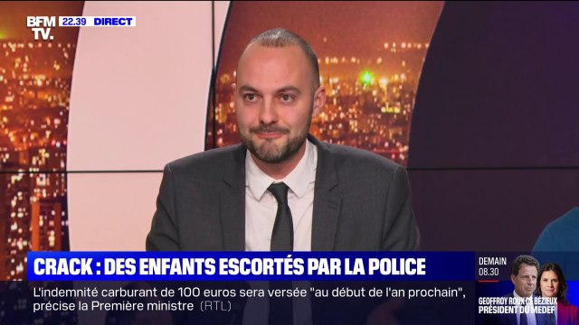 Écoliers escortés par la police: Sur le chemin, on dénombre entre 50 et 80 consommateurs de crack , selon l'adjoint à la sécurité à la mairie du 18e arrondissement de Paris