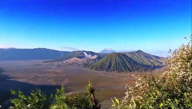 The beauty of Mount Bromo