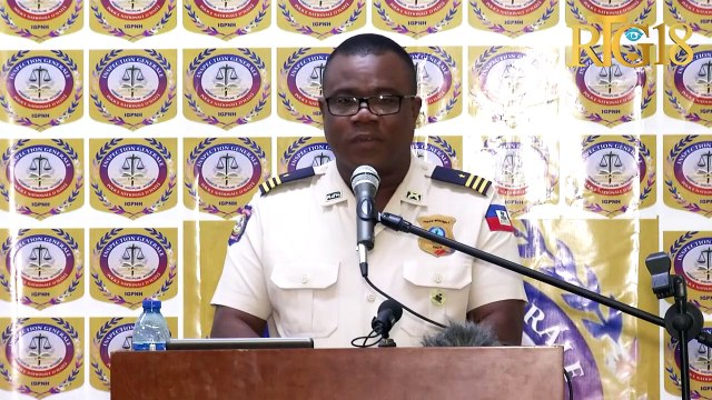 Garry Desrosiers prezante bilan pasyèl operasyon PNH la mennen epi anonse kèk mezi pou fèt fen ane a