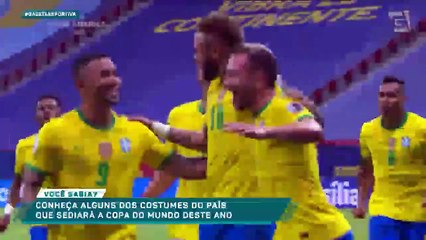 Saiba curiosidades sobre o país-sede da Copa do Mundo