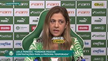 Leila fala sobre futuro de Endrick e Dudu no Palmeiras