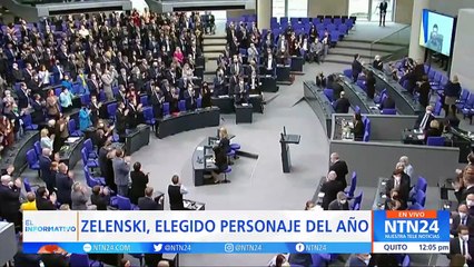 Volodímir Zelenski es la persona del año, según la revista Time
