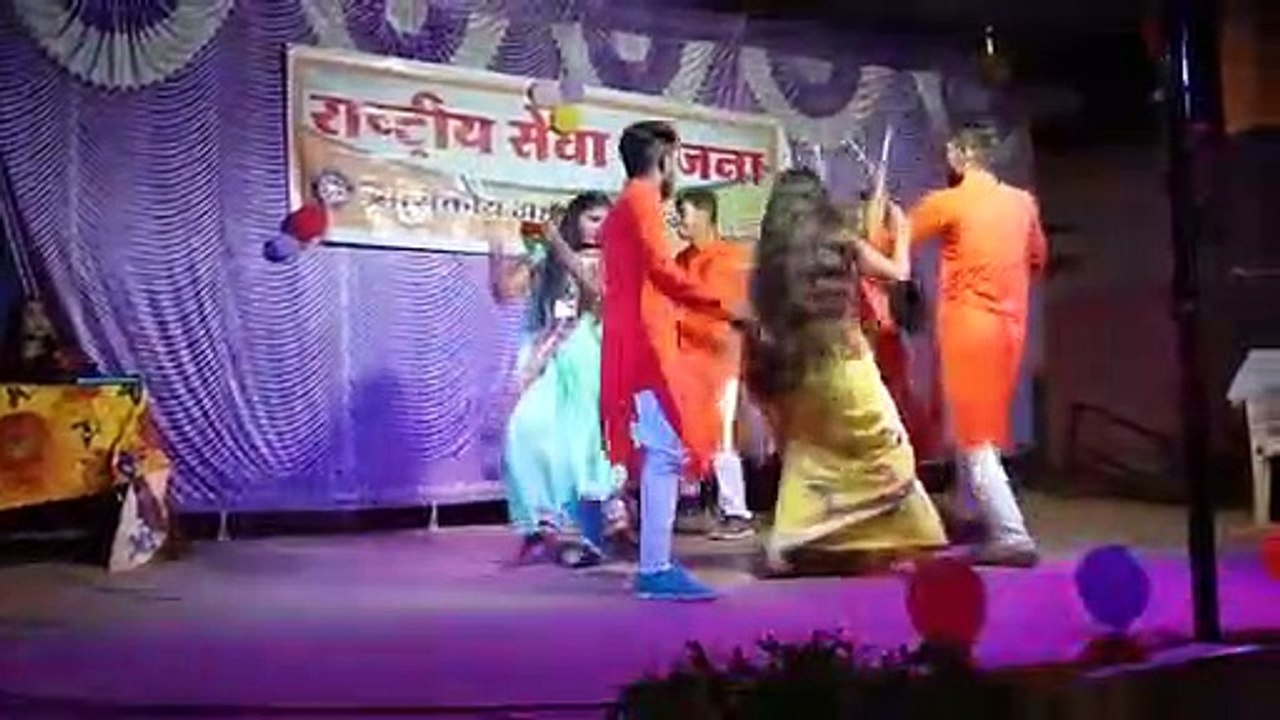 Govt. Naveen College Bori - गरबा नृत्य ( Nss Camp Purda ) 2019