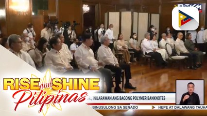 PBBM, pinuri ang BSP sa pag-prisinta ng Philippine banknote na may lagda niya