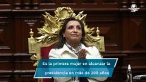 Dina Boluarte asume como primera mujer presidenta de Perú