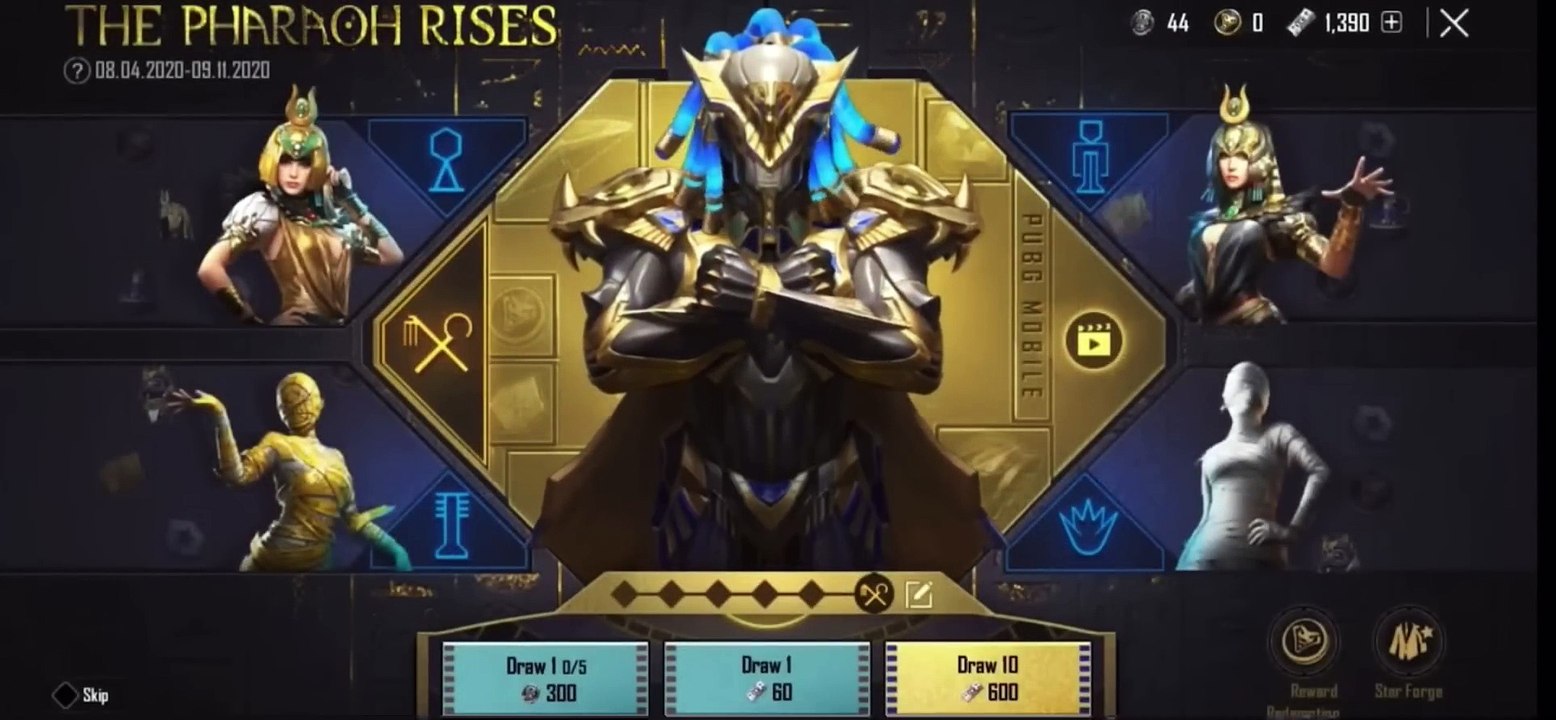 New Female Pharaoh X-Suit _ Old Pharaoh Is Back _ New Update 2.1
