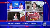 Delia Muñoz, exministra de Justicia: “Castillo ha quebrado la Constitución