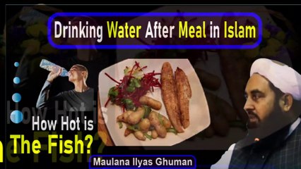 Drinking Water After Meal Effects